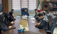  جلسه روسای بهداشت و درمان نظرآباد با دکتر شمیرانی فرماندار جدید شهرستان