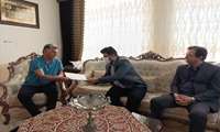 دیدار مدیر شبکه بهداشت و درمان شهرستان نظرآباد از خانواد شهدا و جانبازان 