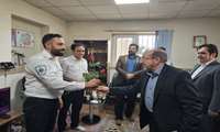  بازدید مسئولان شهرستان از پایگاه اورژانس آزادگان نظرآباد